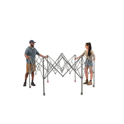  Coleman Back Home 10.5'x9' One Peak Screened Shelter - Maroon
