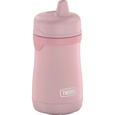  Thermos Baby 10 Oz. Simple Pastels Insulated Stainless Steel Sippy Cup - Rose