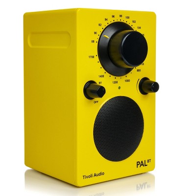  Tivoli Audio PAL BT Bluetooth AM/FM Portable Radio & Speaker (Black)