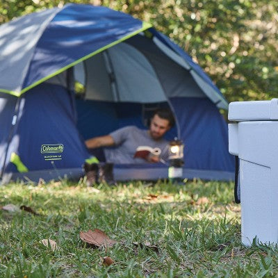  Coleman 4'x7' Sundome 2 Person Camping Tent - Gray/Blue