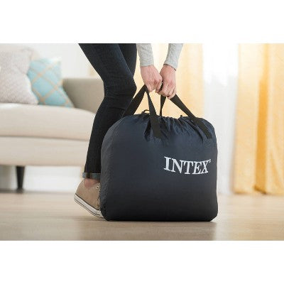  Intex Ultra Plush 20" Queen Air Mattress With 120V Internal Pump