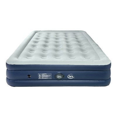  Serta 16" Rechargeable Air Mattress With Electric Pump - Queen