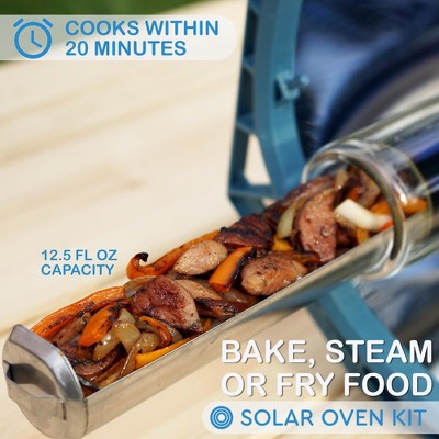  GoSun Portable Solar Oven Kit, Best Solar Oven For Backpacking And Camping, Outdoor Solar Cooker, Cooks Within 20 Minutes Up To 550ºF