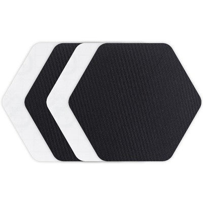  Gear Aid Tenacious Tape Peel-And-Stick Repair Patches - Clear/Black - 4-Pack