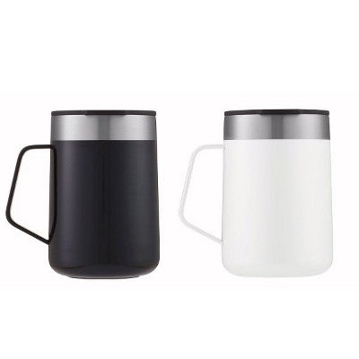  Contigo Streeterville Stainless Steel Mug With Handle, 14oz 2-Pack
