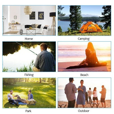  Costway Portable 38'' Oversized High Outdoor Beach Chair Camping Fishing Folding Chair