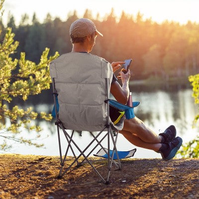 Wakeman Outdoors Camping Chair With Footrest