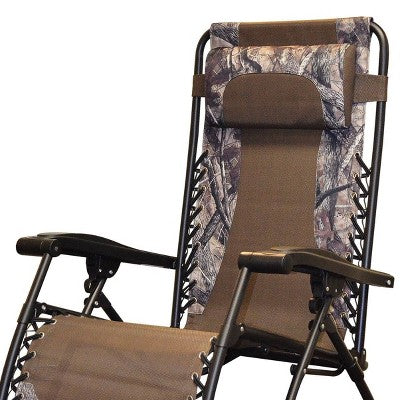  Caravan Canopy Infinity Zero Gravity Steel Frame Patio Deck Chair (2 Pack)