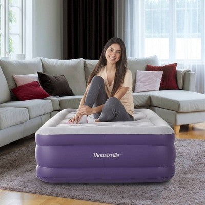  Thomasville Sensation 15" Air Mattress With Electric Pump - Twin