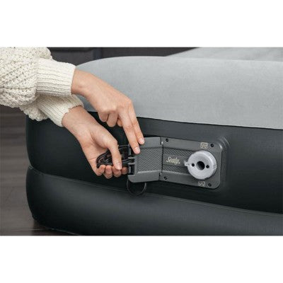  Sealy Tritech Inflatable Air Mattress Bed With Built-In AC Pump & Bag