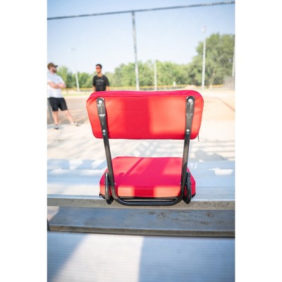  Stansport Steel Frame Foldable Coliseum Seat - Red