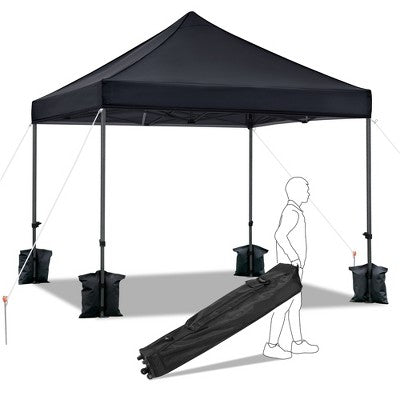  Yaheetech Pop-up Waterproof Canopy 10'x10'