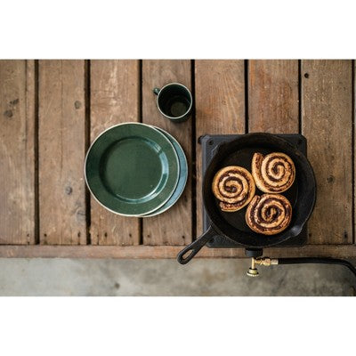  Stansport Single Burner Cast Iron Stove With Regulator Hose