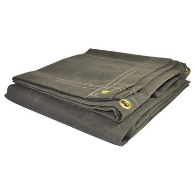  Foremost Dry Top 10 Ft. W X 12 Ft. L Heavy Duty Canvas Tarp Olive