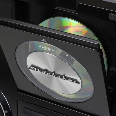  Studebaker SB2140 Sound Station Portable Stereo Boombox With Bluetooth, CD, AM/FM Radio And Cassette Player/Recorder