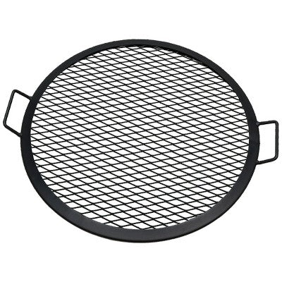 Sunnydaze Decor Sunnydaze Outdoor Camping Or Backyard Heavy-Duty Steel Round X-Marks Fire Pit Cooking Grilling Grate