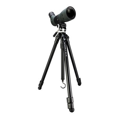  Vortex Diamondback HD 16-48x65 Angled Spotting Scope & High Country II Tripod