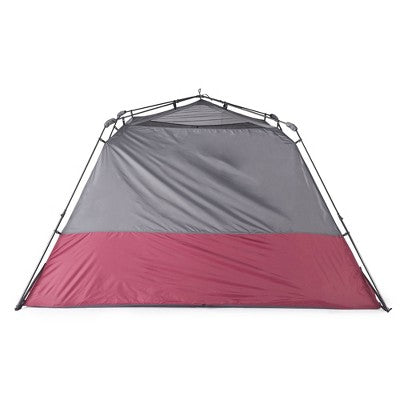  CORE Instant Cabin Durable Quick Setup 11 X 9-Foot 6-Person Outdoor Camping Tent W/Air Vents, Loft, Rainfly, Room Divider, & Carry Bag, Wine (6 Pack)