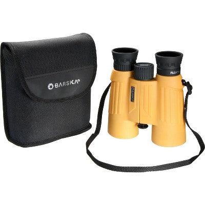  Barska 10x30mm WP Floatmaster Lens Binoculars - Yellow