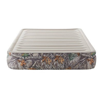  RealTree Edge Camo Sport Air 13" Outdoor Air Mattress With Hands-Free Electric Pump - Queen