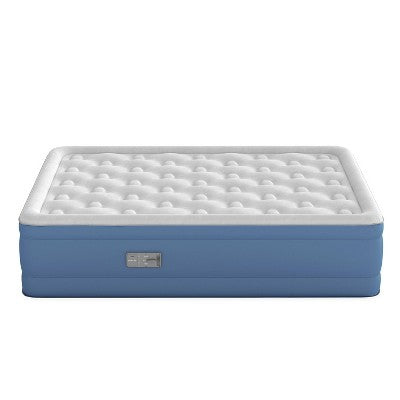  Simmons Rest Aire 17" Comfort Top Anti-Microbial Air Mattress With Built-in Pump - Full