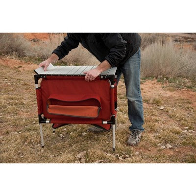  Camp Chef Mountain Series Sherpa Table & Organizer - Red