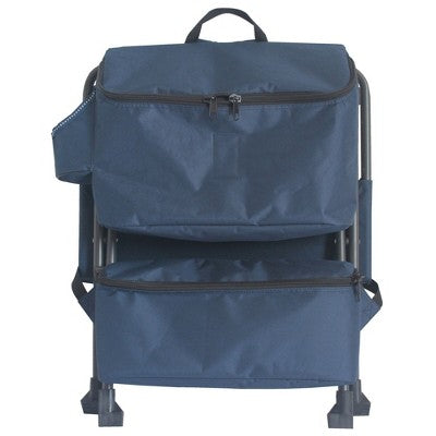  Zenithen Folding Backpack Outdoor Chair, Dark Blue