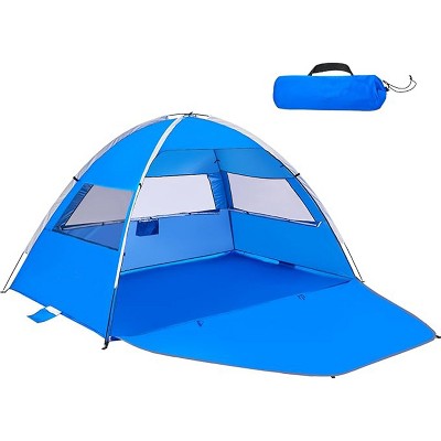  Boersma Beach Tent – UPF 50+ Sun Protection, Fits 4 People. Portable, Easy To Set Up, Perfect For Beach Days, Picnics, And Outdoor Shade.
