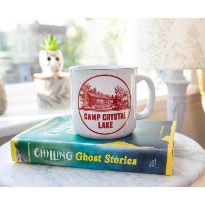  Silver Buffalo Friday The 13th Camp Crystal Lake Ceramic Camper Mug | Holds 20 Ounces