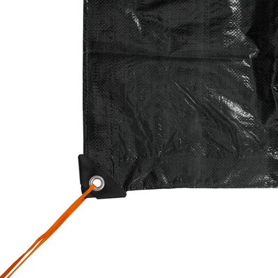  Stansport Medium-Duty Rip-Stop Tarp 10' X 12' - Forest Green - 2 Pack