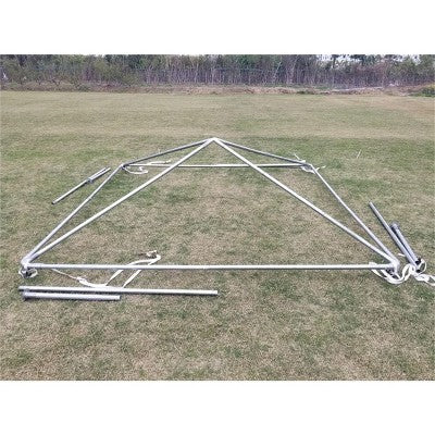  Party Tents Direct Weekender West Coast Frame Party Tent, White,10 Ft X 10 Ft