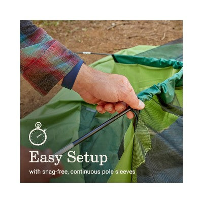  Coleman Sundome 2-Person Camping Family Tent - Green
