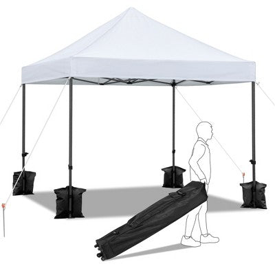  Yaheetech Pop-up Waterproof Canopy 10'x10'