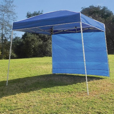  Z-Shade 10 Foot Angled Leg Instant Canopy Tent Taffeta Attachment To Provide Ultimate Shading For Outdoor Events, Blue (Attachment Only)