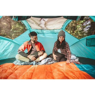  Coleman Pop Up 4 Person Scuba Camping Tent - Blue