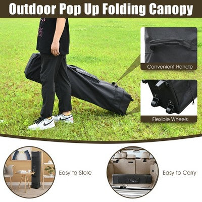  Costway 13'x13' Gazebo Canopy Shelter Awning Tent Patio Garden Outdoor Companion
