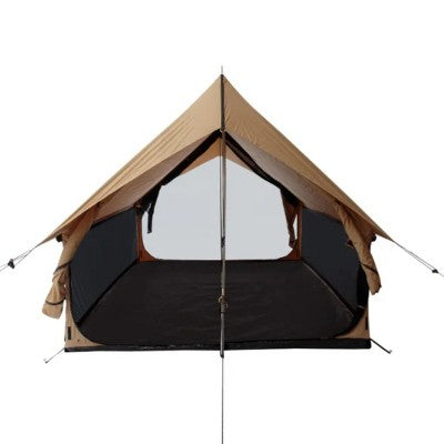  WHITE DUCK Rover Scout Canvas Tent With Stove Jack & Mesh Doors – 4-Season Weatherproof Camping Tent, Fire & Water-Resistant