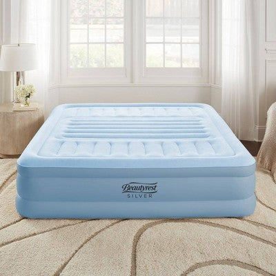  Beautyrest Lumbar Supreme 3-Zone Adjustable Air Mattress With Built-in Pump - Queen