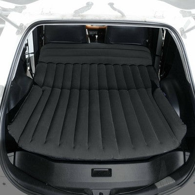  Costway Inflatable SUV Air Backseat Mattress Flocking Travel Pad W/Pump Camping Outdoor