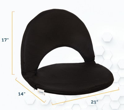  Alpcour Reclining Stadium Seat - Waterproof, 6-Position Comfort For Outdoor Use