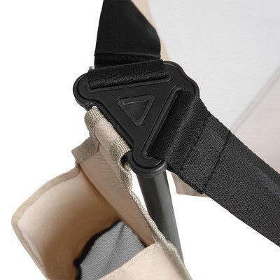  Camping Chair, Folding Portable Rocking Chair,Adjustable Back Swinging Chair With Pillow Cup Holder,Recliner With Carry Bag For Outdoor Travel , KHAKI