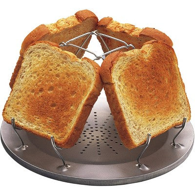  Coghlan's Camp Stove Toaster Steel Wire Toast Holders Compact Camping Cookware