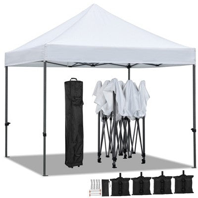  Yaheetech Pop-up Waterproof Canopy 10'x10'
