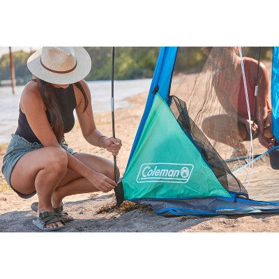  Coleman 8'x8' Skyshade Screendome Shelter - Blue
