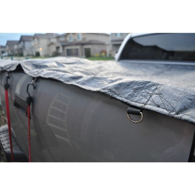  Foremost Dry Top 8 Ft. W X 10 Ft. L Heavy Duty Polyethylene Tarp Black