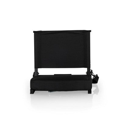  Picnic Time Gridiron Stadium Seat - Black
