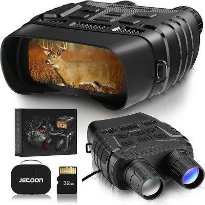  JStoon Night Vision Goggles - Digital Binoculars, 100% Darkness Viewing, HD 1080p