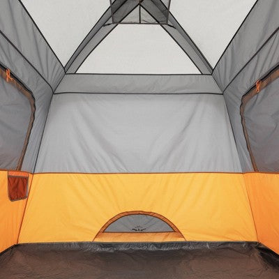  Core Equipment 4 Person Straight Wall Tent - Orange