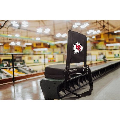  NFL Kansas City Chiefs Stadium Seat Cushion With Back Support