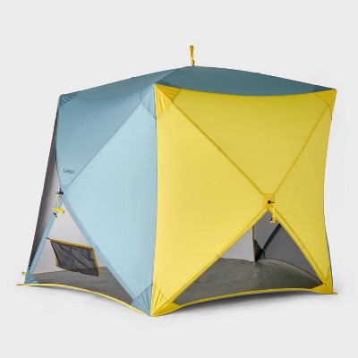  Beach Shelter Yellow - 4 Hub Shelter - Embark™: Outdoor Sun Protection, UPF 50+